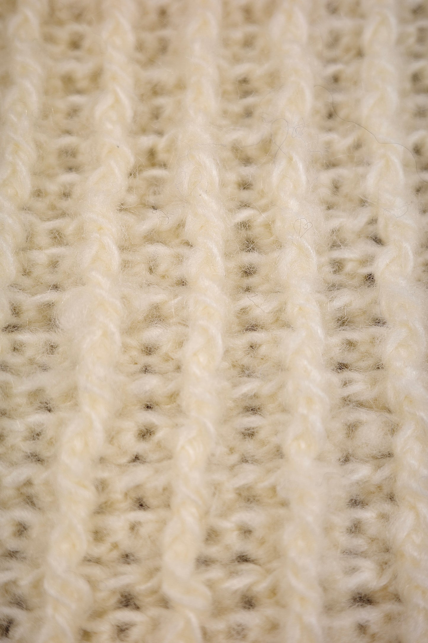 Waffle Mohair Sweater