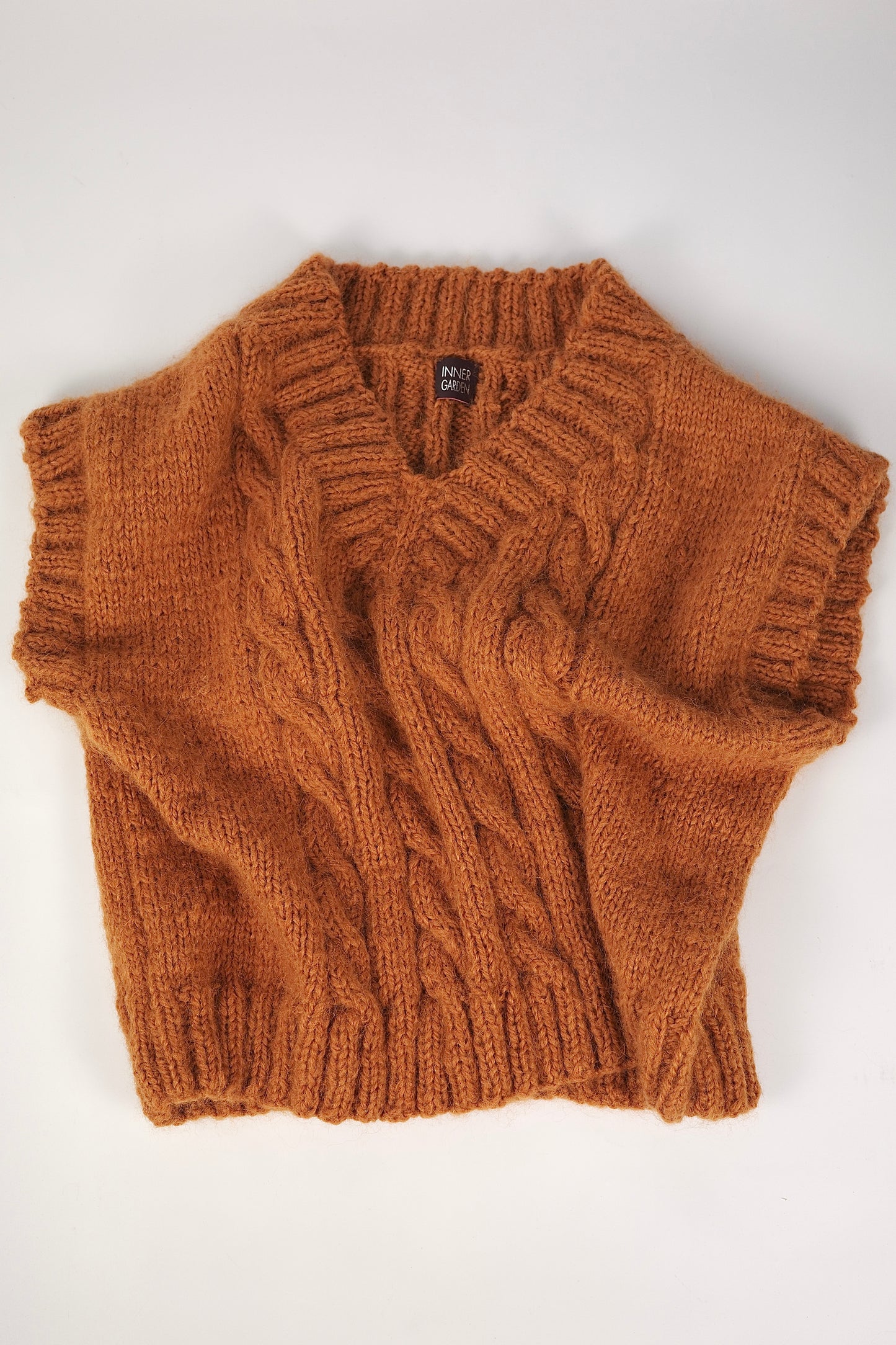 Cable Knit Vest
