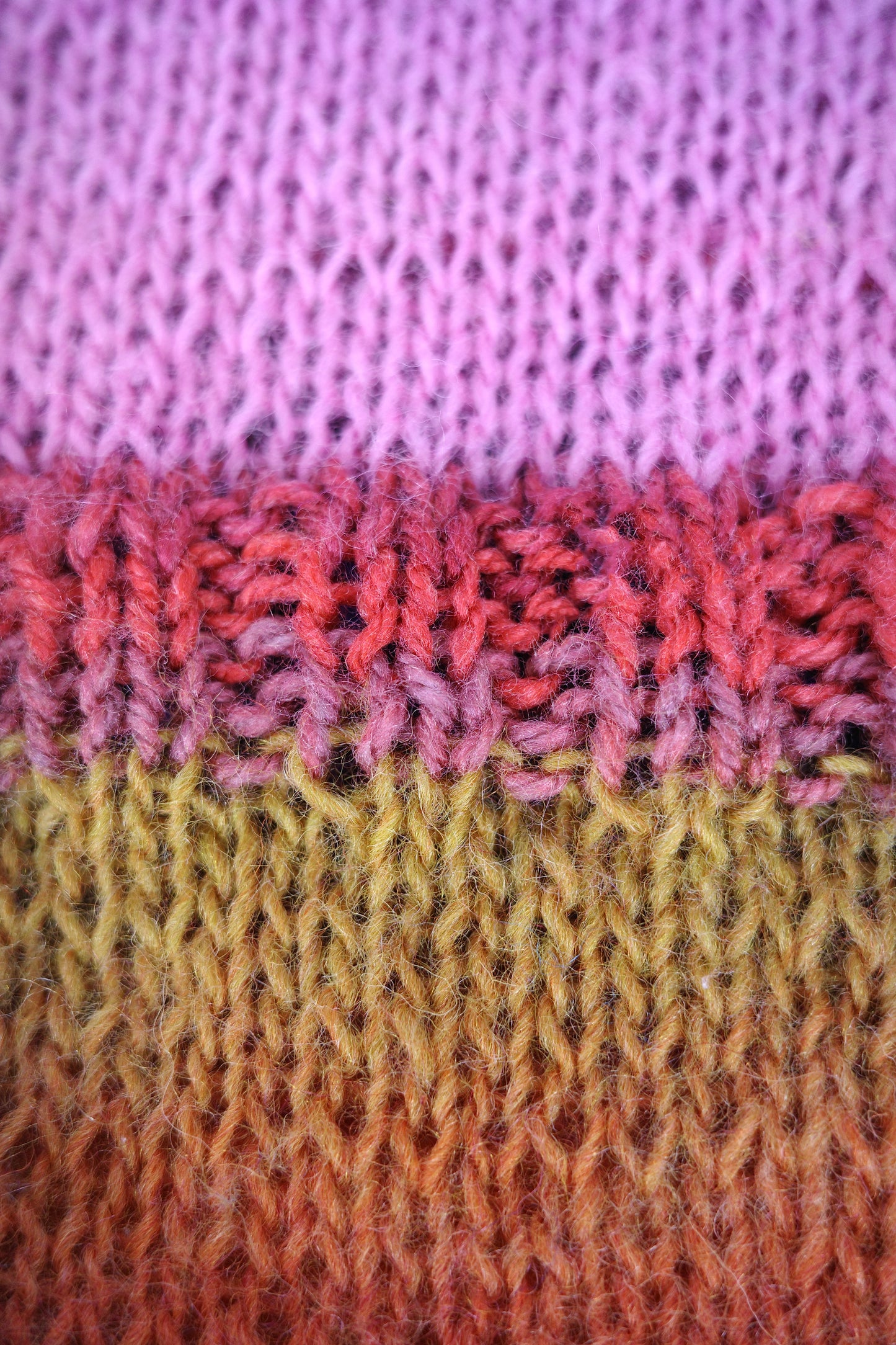 Gradient Knit Cardigan
