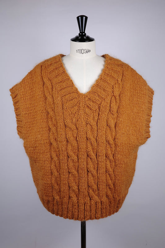 Cable Knit Vest