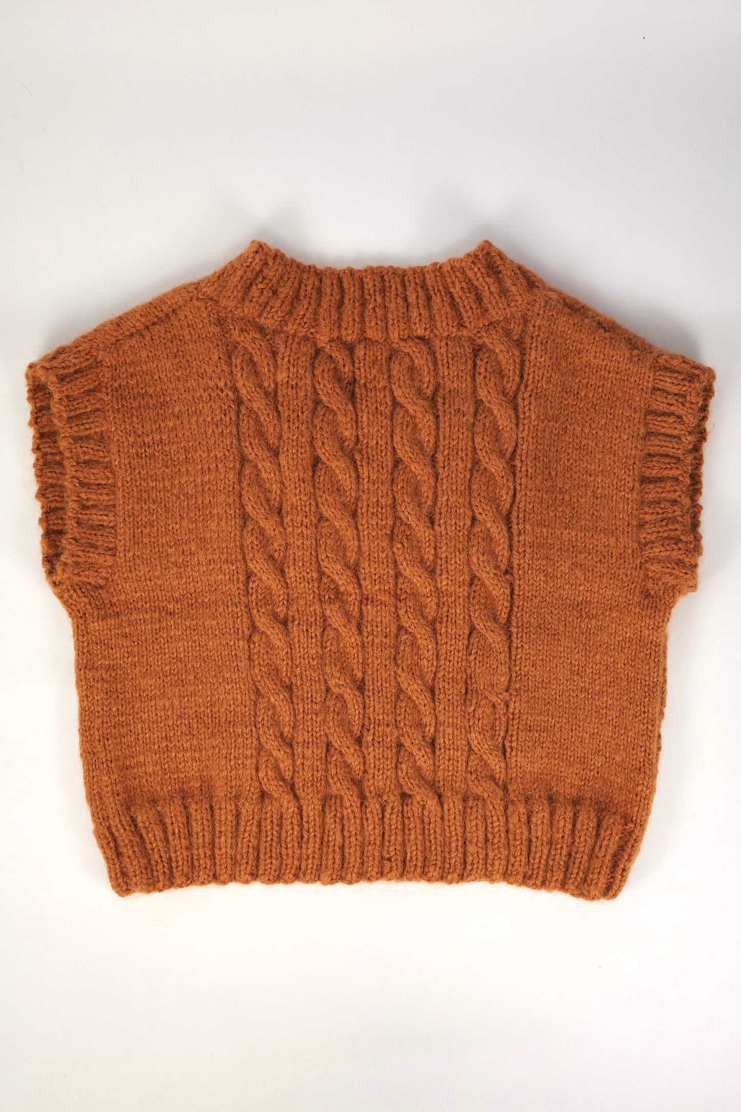 Cable Knit Vest