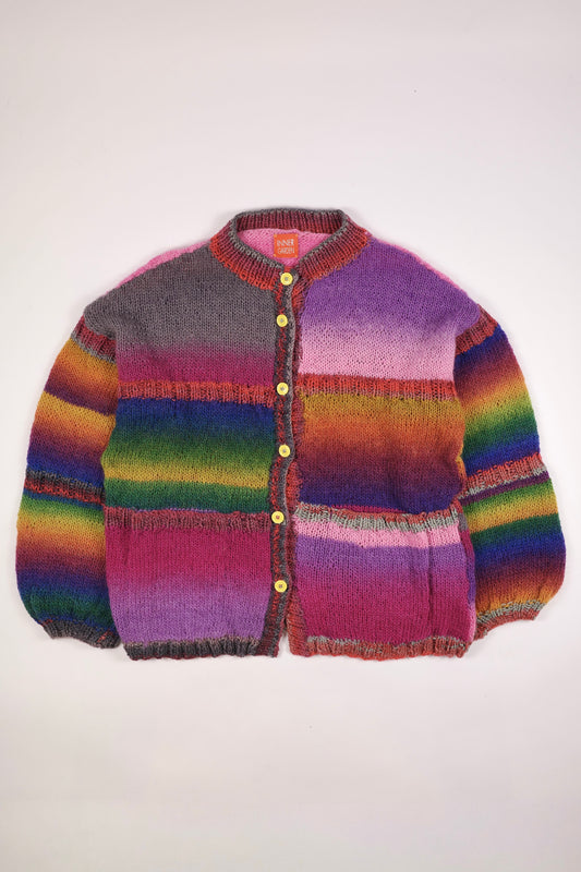 Gradient Knit Cardigan