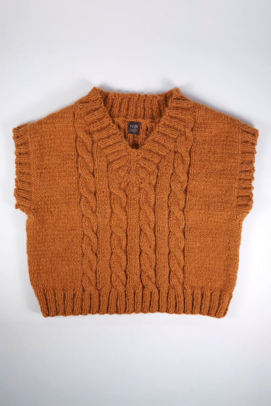 Cable Knit Vest